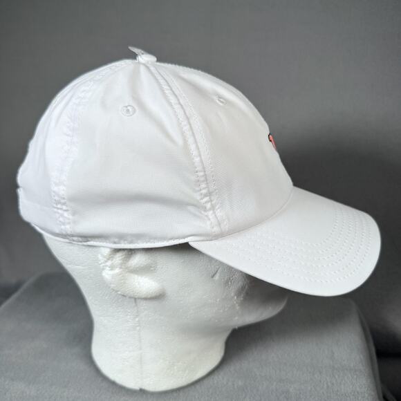birddogs Hat Cap Strap Back White Embroidered Logo Performance Athletic Mens - Picture 2 of 10